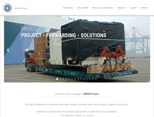 Tablet Screenshot of breeze-project.com